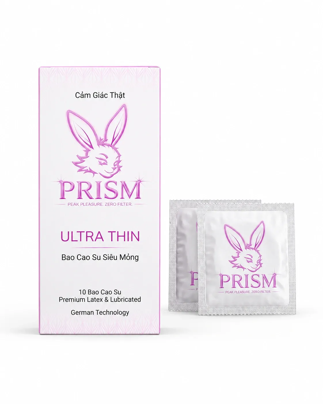 Bao cao su Prism Ultra Thin 10s.