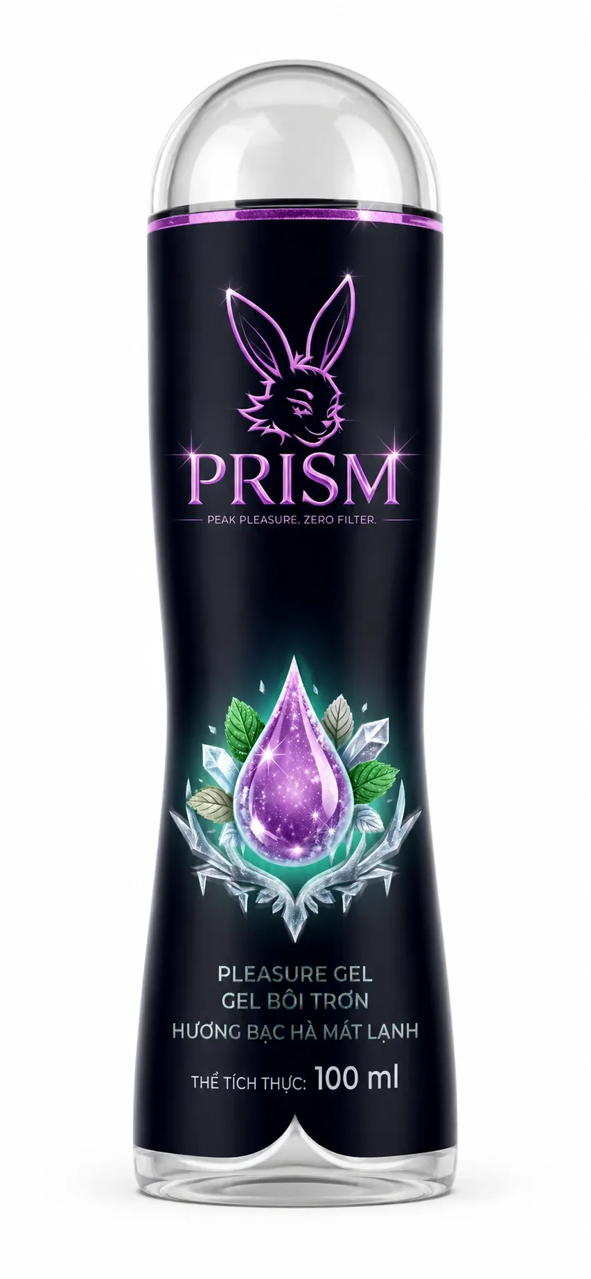 Gel bôi trơn PRISM Hương Bạc Hà Mát Lạnh 100ml.