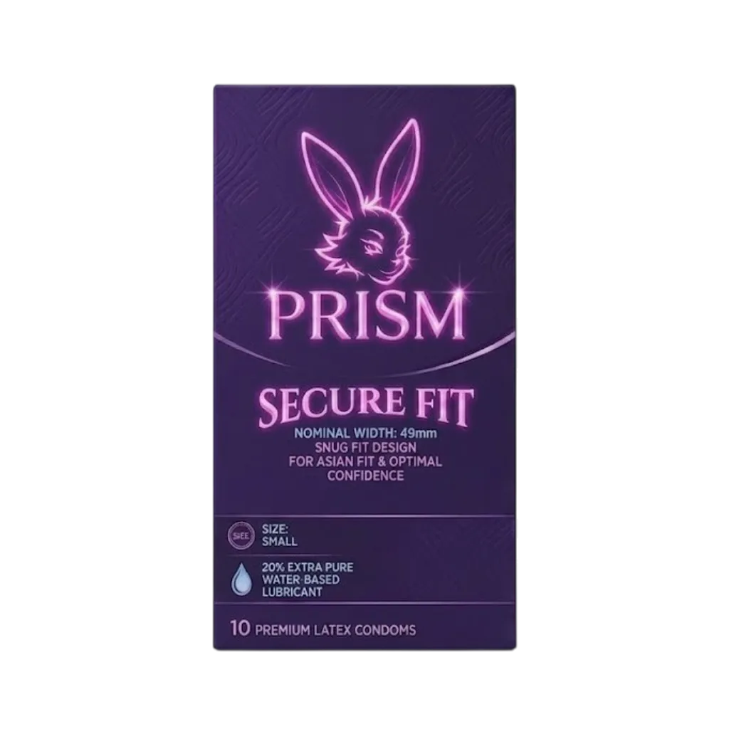 [PRI-SEC-49-10S] Bao cao su Prism Secure Fit Size 49mm 10s.